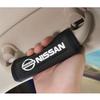 Car interior roof handle plush protective cover for Nissan X-trail Almera Juke Sentra Navara Leaf Accessories