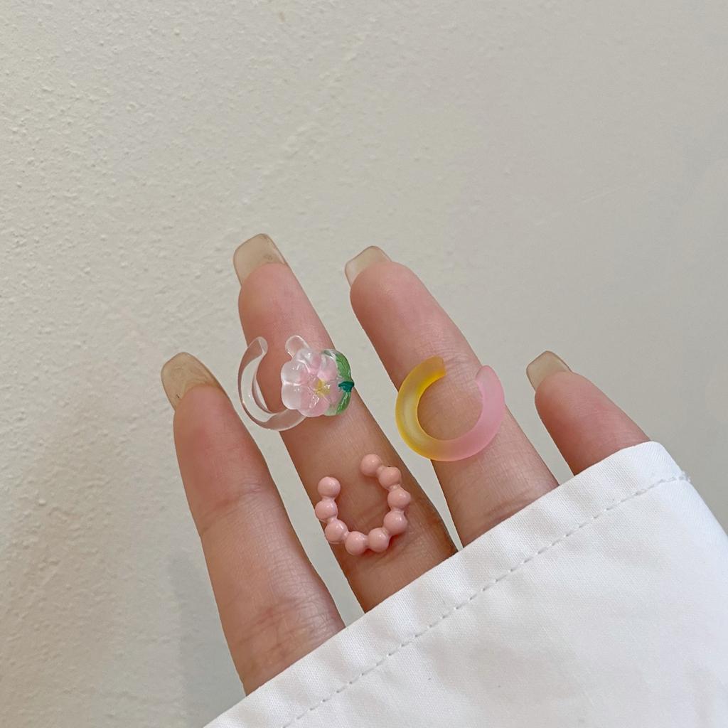 Ear Cuff Earrings Holeless Fashionable Girlish Adjustable Clip On Ear Jewelry for Girls 3 Pcs Blue