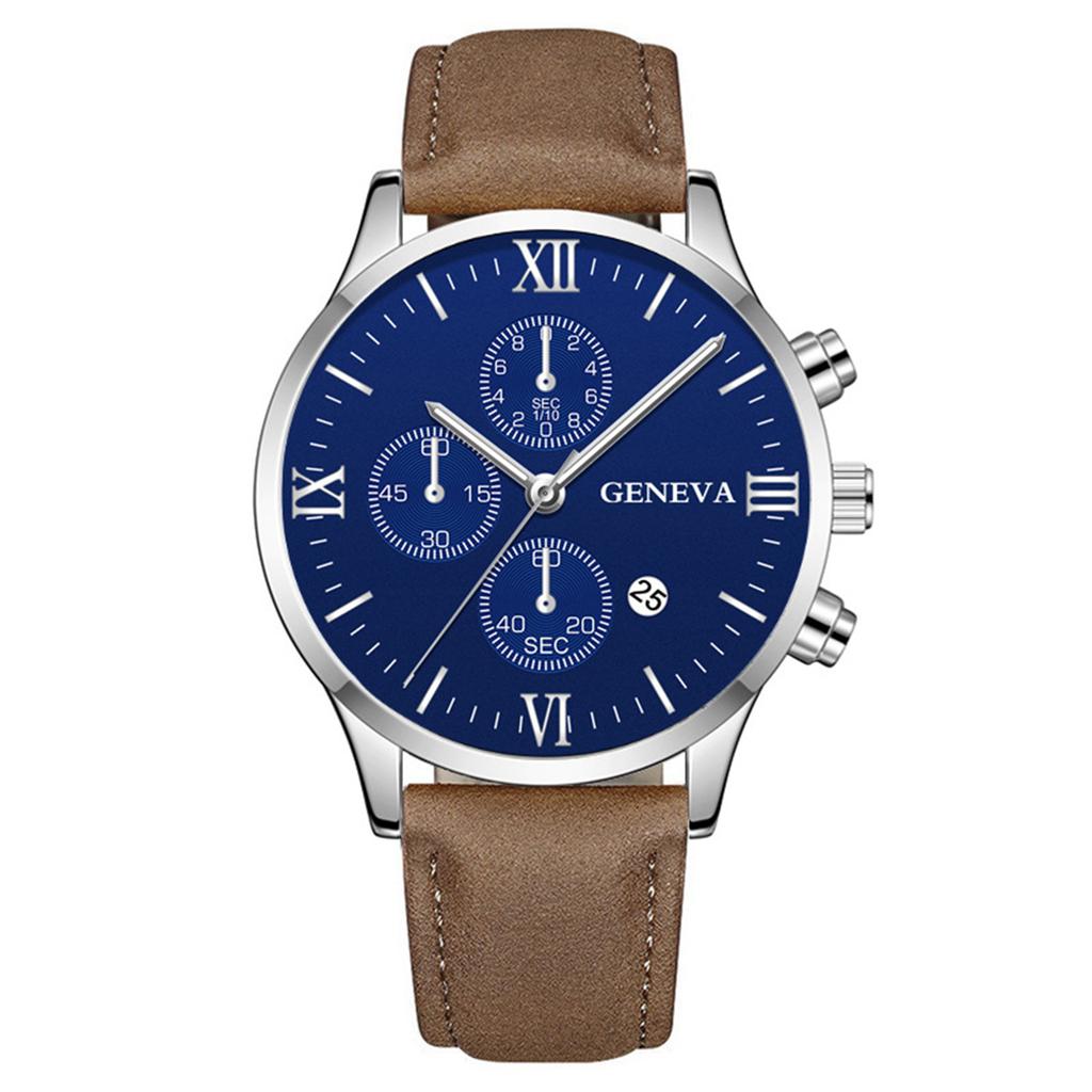 Men's Luminous Running Alarm Clock Watch