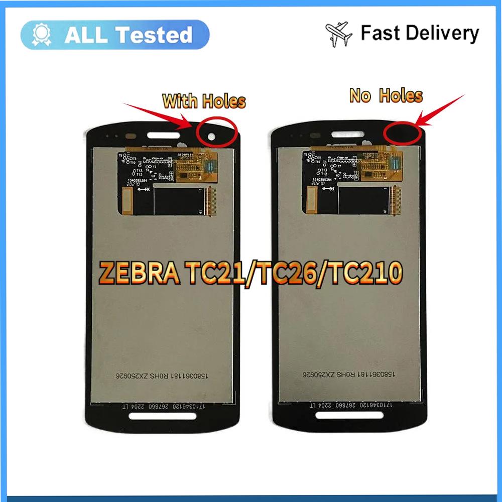 

LCD Screen and Digitizer Full Assembly For NO Holes Zebra TC21 TC26 TC210