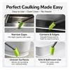 Multi Angle Sealant Scraper, Plastic Angle Joint Filling Tool, Tile Gap Removal Scraper, Bathroom Kitchen Tile Gap Filling Kit