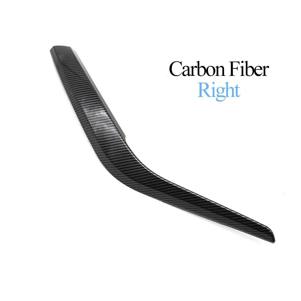 Car Black Beige Silver Carbon Left Right Inner Door Handle Cover Pull Outer Panel Trim Replacement For BMW X1 E84 2010-2016