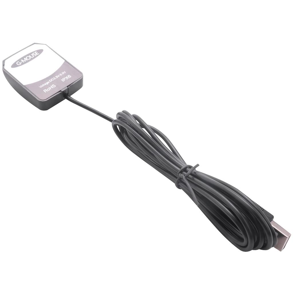 Applicable à l'acquisition de données GPS; PC; Récepteur USB GPS de Navigation pour Ordinateur Portable; Module d'antenne Gmouse; Compatible avec Google Earth et Windows