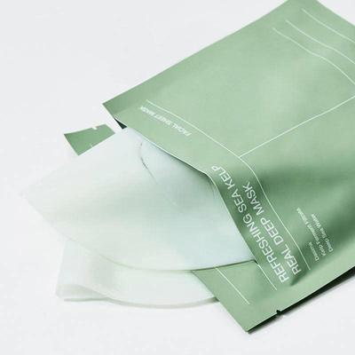 Erfrischende Seetang-Real-Deep-Maske (4ea), Makelpflege, Ausstrahlung, Feuchtigkeitsspendend, Koreanische Kosmetik, Kbeauty, Probe
