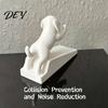 Practical Door Wedge for Wood Floors 3D Printed Cartoon Dog Stopper, Cute Animal Holder, Puppy Doorstop Non-Slip Floor Wall Protection Home