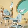 Multifunctional Foldable Baby High Chair for Infants: Convenient Eating and Table Seat