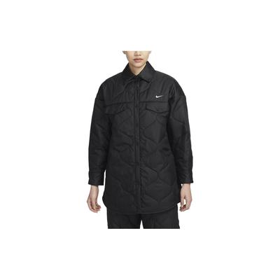 Reine Farbe Umlegekragen Lässige Langarmjacke Damen Oberteile Schwarz FB8733-010