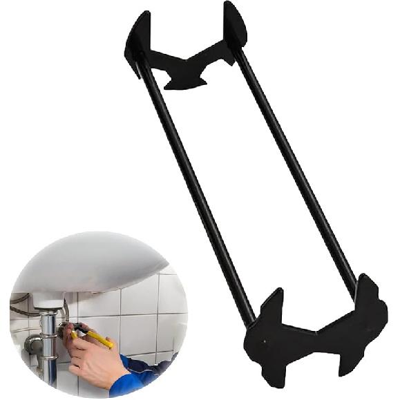 Multi Functional Sink Wrench, Under Sink Wrench Faucet Tool, Cozy Home Sink Wrench, 7 Sizes Plumbers Wrench for Under Sink, Multifunctional Sink