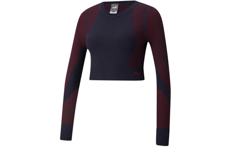 PUMA T Shirts Women s Multicolor Crew Neck Moderate 521029-66 S