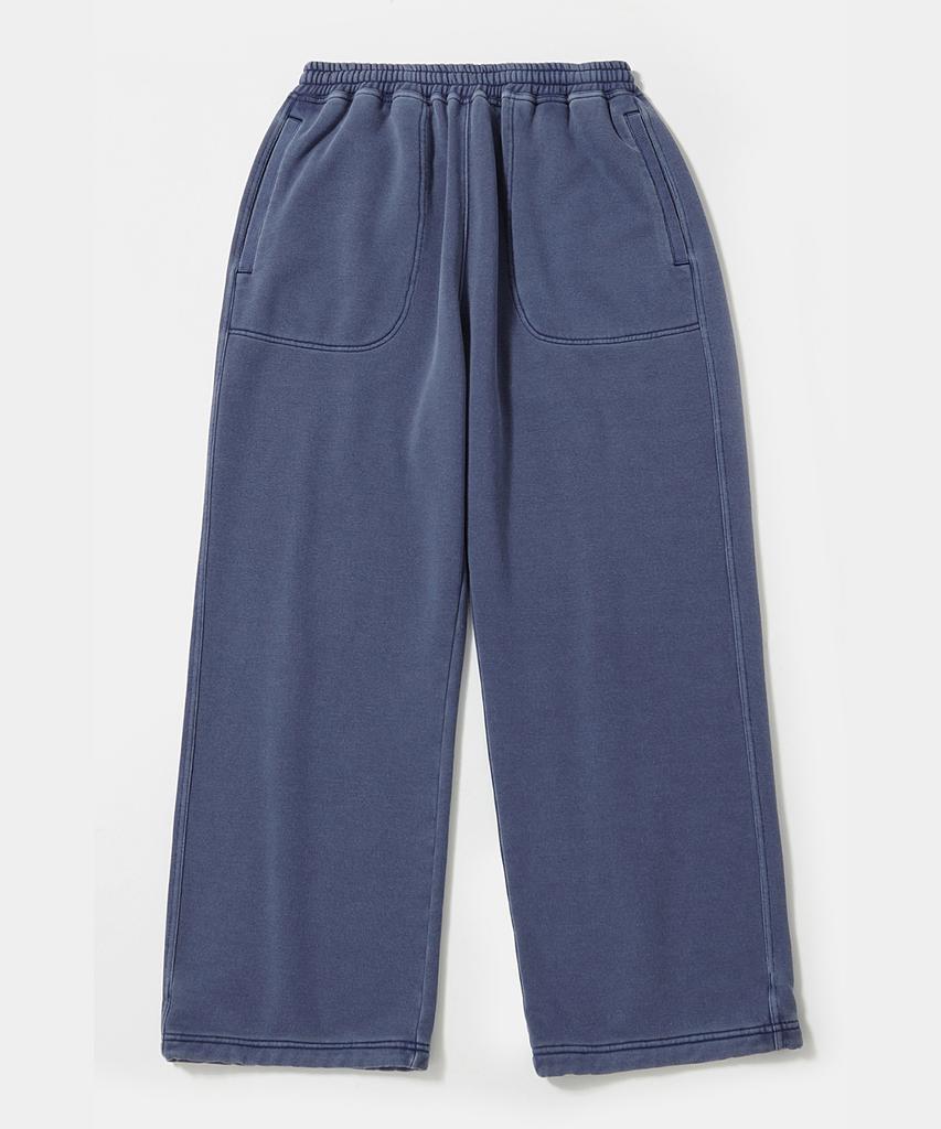 COLUMBIA UNIVERSITY Ny Street Tail Loose-Fit Dyeing Fleece Sweatpants_Navy