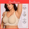 Soutien-gorge souple à effet push-up en gel 3D pour femmes, confort, respirant, dos découpé, lingerie quotidienne