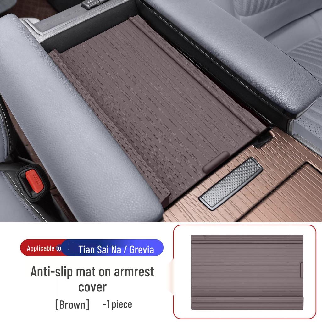 Toyota Sienna Center Console Silicone Anti-Slip Dashboard Mat
