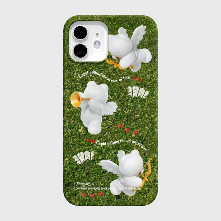 

Luxury Clmj Korean ins Lucky Sticker Phone Case for iPhone 17 16 15 14 13 12 11 Pro Max X XS Plus Air Glossy Film Hard PC Cover iPhone 16