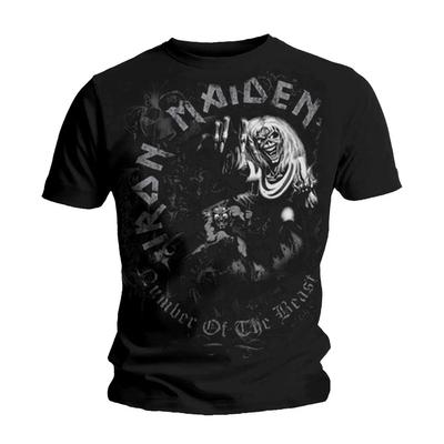 Iron Maiden Number of the Beast Mono Offizielles Unisex T-Shirt