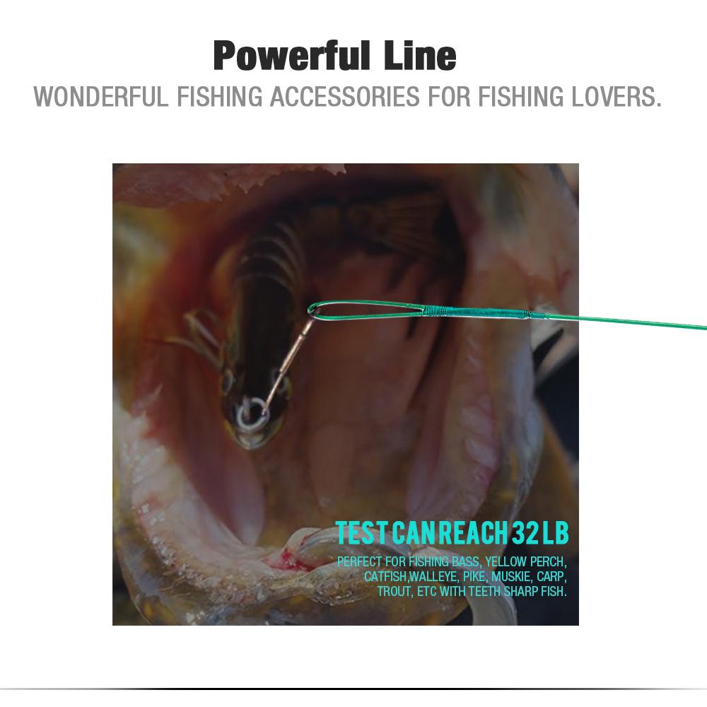 20pcs/pack 15-30cm Anti Bite Steel Fishing Line Steel Wire Leader With Swivel Lead Core Leash Wire Fishing Tackle