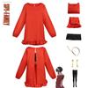 Spy×family Yor Forger Cosplay Costume Dress Set Cos Role Play Halloween Party