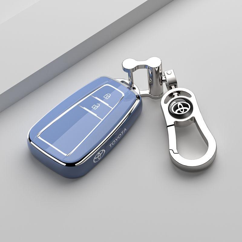 ANG2 New TPU Car Key Case Cover Key Protected Bag Fob Key Shell For Toyota Prius Camry Corolla CHR C-HR TRD Land Cruiser Prado Altis