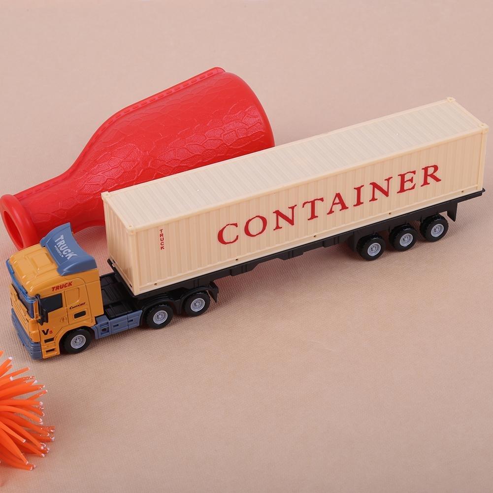 1/43 Alloy Vehicle Model Simulation Container Truck Model Kids Toy