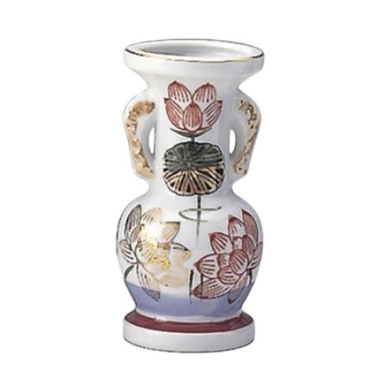 Nishiki Flower Vase Buddhist Altar Home Urn Use Narrow-mouthed [6 Inches] Supplies, Memorials,