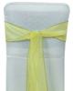 Darling Souvenir Pack Of 25 Organza Chair Sashes Bow Sash For Wedding & Events Supplies Party Decoration Chair Cover Sash - Colors