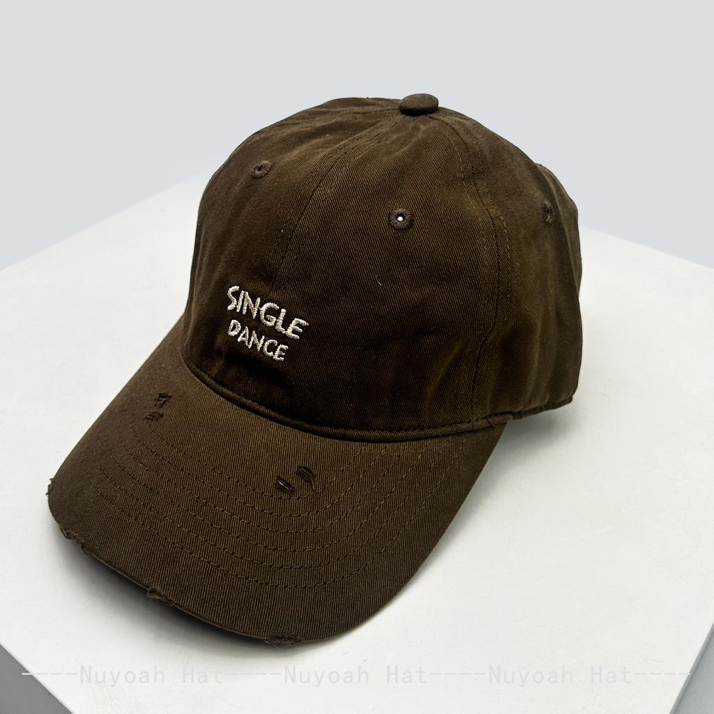 New Men Women Japanese Broken Style Letters Embroidery Baseball Hats Sunshade Simple Versatile Casual Peaked Caps Fashion Ins