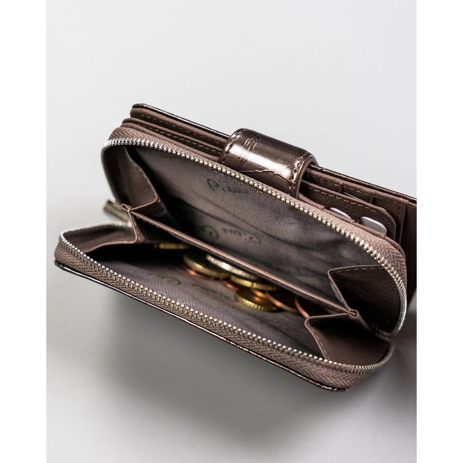 Schlankes Leder-Damenportemonnaie von Pierre Cardin
