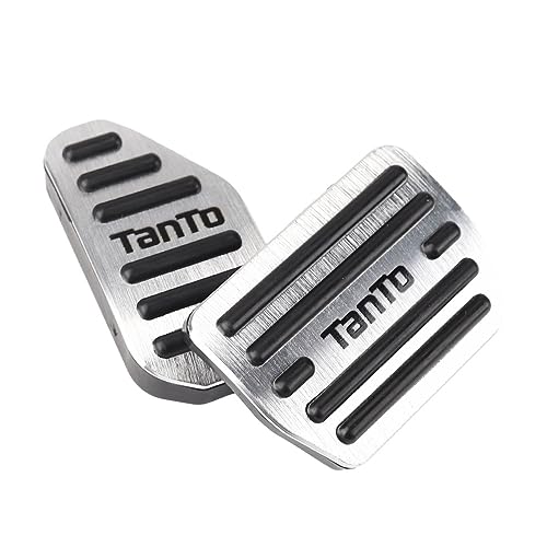 

LEXLEYS Новейшая модель Daihatsu Tanto TANTO Серия LA650S Серия LA660S (июль 2019 г. -) Алюминиевая накладка на педаль газа и тормоза, не требует инструментов, нет