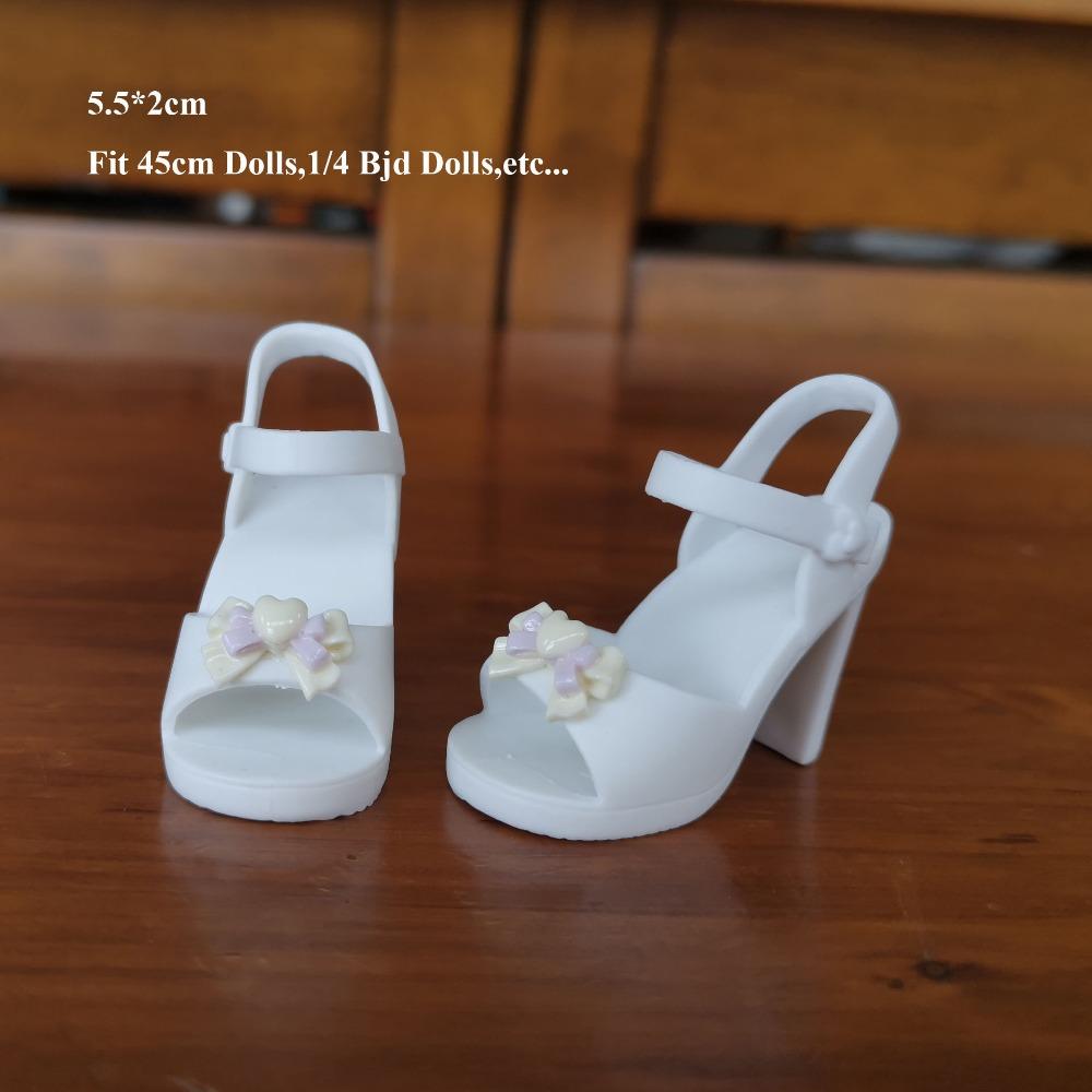 Mini Elegant High Heels Cute Super Model Shoes New Casual Sandal for 1/4 1/6 BJD 30/45cm Dolls