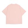 NEW ERA Short Sleeve Oversized Pink Rouge White M Cotton Tee Box Logo T-Shirt S/S