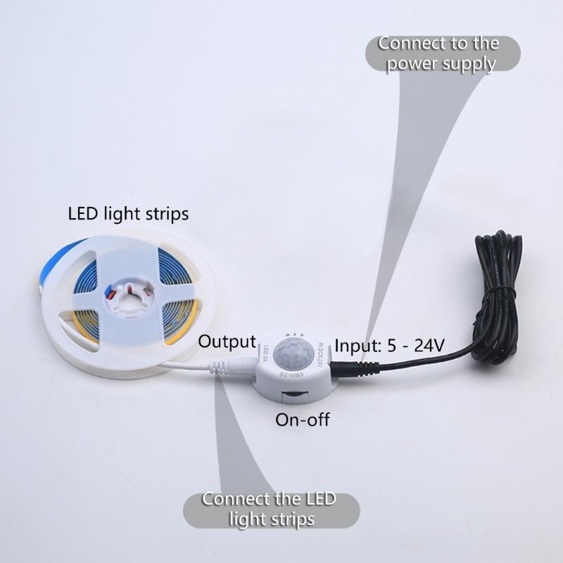 Small Motion Detection Switches Supporting 5V 12V 24V Power Input Abs Motion Detection Switches Suitable for Home Office