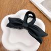 Milk Tea Color Large Hair Claw - Korean Style Fashionable Hollow Out Shark Clip for Women's Updos