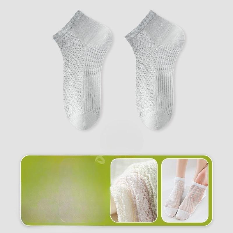 Women's Summer Thin Fashion New Odor Proof Boneless Breathable Socks