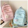 Zaino scolastico Zaino di alto valore per ragazza Zaino da viaggio leggero Zaino per studente delle superiori Zaino per studente delle medie Zaino casual versatile per ragazze di grande capacità