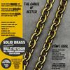 Short Type Brass Wallet Chain Hook; USWC-006L