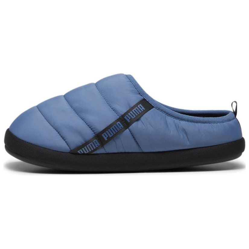 

Puma Тапочки с защитой от скольжения, износостойкие, с закрытым носком, унисекс, синие 384945-12 40.5