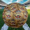 Custom Name Personalized Go Ahead Eagles Print Size 5 Soccer Ball Training & Match Football, for Team, Kicking, Gift for Football Enthusiasts