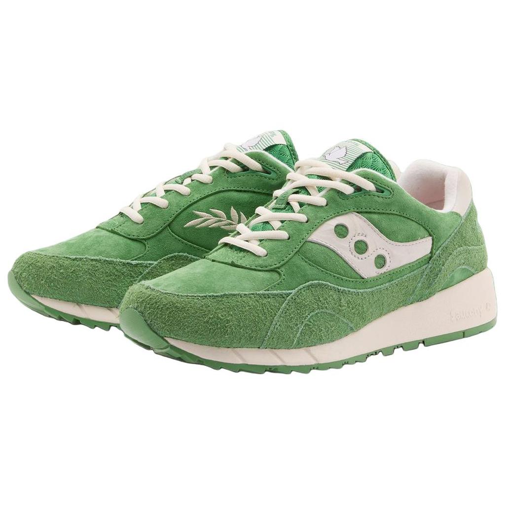 Saucony Shadow 6000 Comfortable Durable Running Shoes Men sneakers Green White S70964