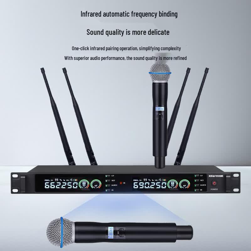 Xun Er Wei UZ-300 Series Professional True Diversity Wireless Microphone System (CN version)