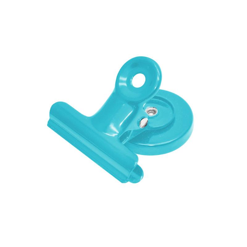 Household Multifunctional Metal Magnet Clip Sealed Refrigerator Sticky Note Message Storage Magnet Hole Board Photo Clip