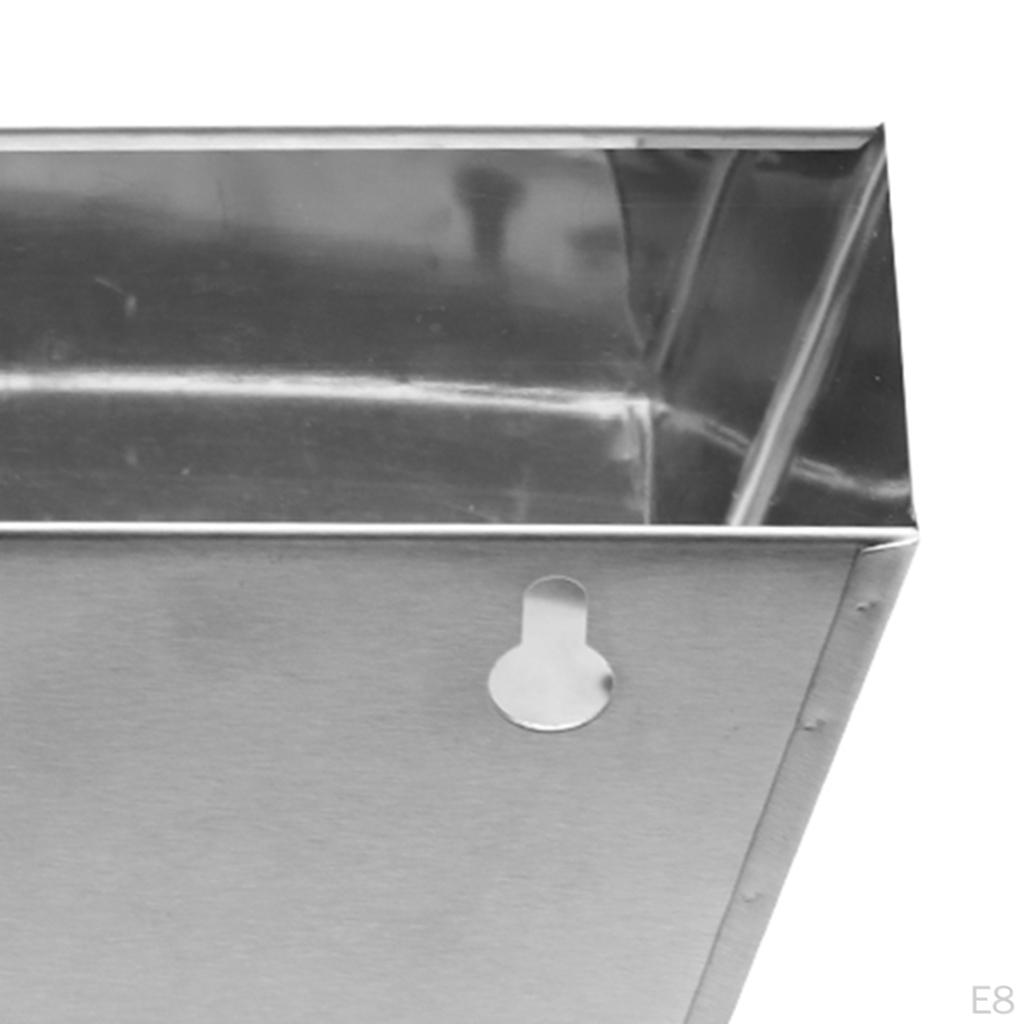 Wandmontierter Flaschenöffner Kapselauffänger Aufbewahrungsbox Eimer mit Schrauben