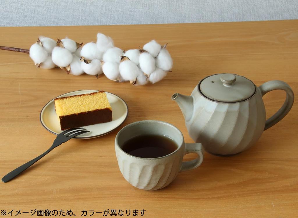 WORLD CREATE Aika Hasami Ware Twisted Pot, Black Glaze, Size: Approx. W11 x D17.5 x H11, 11474