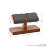 Oirlv Wooden Watch Holds 2 Display Photography Compatible with Qualified SM21502 Stand, Watches, Stand, Stand, High-End, Stylish, Invoices, (Dark