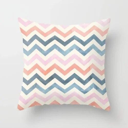 Colorful Geometric Pattern Pillowcase 45x45cm Sofa Seat Car Cushion Cover Room Aesthetic Modern Home Decor