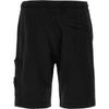 STONE ISLAND Compass Patch Mid Waist Drawstring Casual Shorts Men Shorts Black K1S156200012S0051-V0029