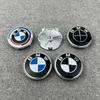 ta20-4pcs 60MM 68MM 50th Anniversary Car Wheel Hub Center Cap Cover For BMW M E46 X1 X2 X3 X4 X5 X6 F48 G01 E84 E83 F30 G30 G32 G01