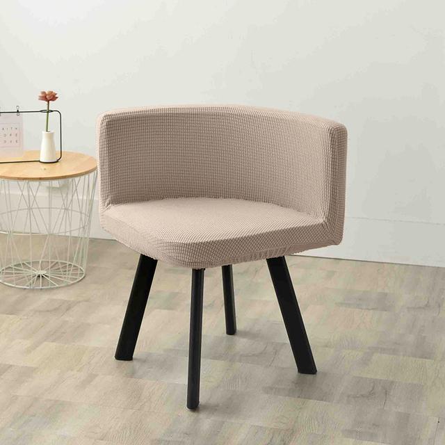 

Треугольный чехол на стул из флиса, моющиеся, толстые, эластичные, эластичные чехлы на стулья для бара, ресторана, отеля, украшение дома 4 Pieces хаки