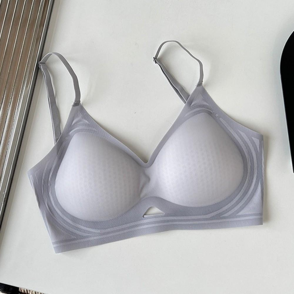 Beauty Back Women's Bra Deep V Seamless Bra Comfortable Push-Up Bra Daily Wear