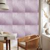 Light gray and purple glitter wallpaper for living room and bedroom 50x1000