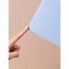1pc Plain Multi-Layer File Folder, A4 Document Portfolio with Transparent Sleeves for Paper Storage, Large Capacity (Random Cover Label Card)