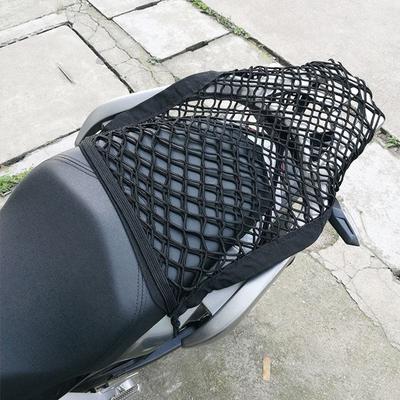 Motorcycle Helmet Storage Trunk Bag Motorcycle Luggage Net Hook Hold Bag Cargo Bike Scooter Mesh Fuel Tank Luggage Equipaje